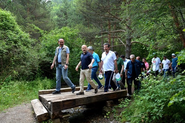 Amasya Orman Bölge Müdürlüğü Boraboy'da Doğa Yürüyüşü Düzenledi