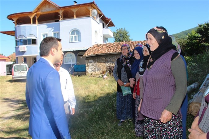  Taşova Kaymakamı Altuntaş’tan Köy Ziyaretleri