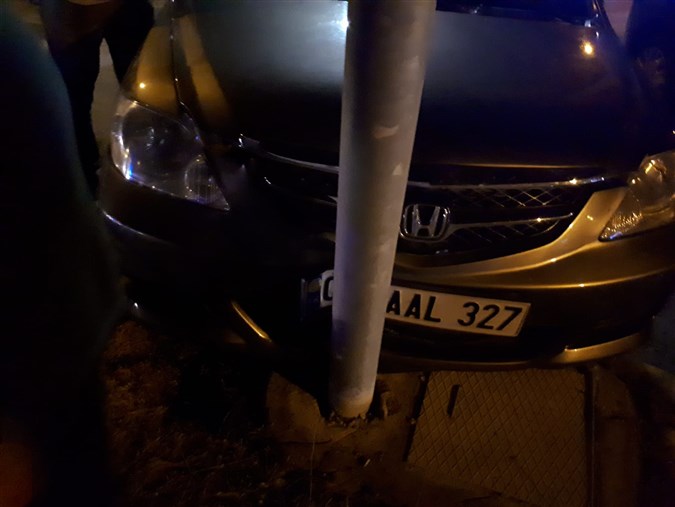Taşova Giriş Işıklarda Trafik Kazası