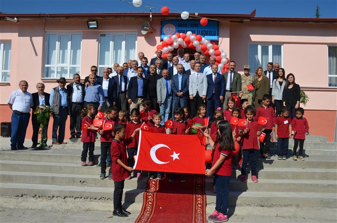 Boraboy İlkokulu Yapılan Törenle Açıldı