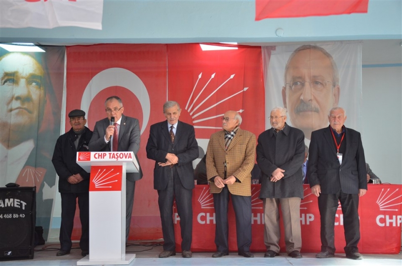 CHP Taşova İlçe Teşkilatında Olağan Kongre Gerçekleştirildi
