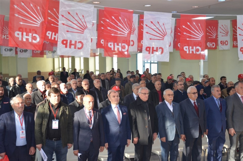 CHP Taşova İlçe Teşkilatında Olağan Kongre Gerçekleştirildi