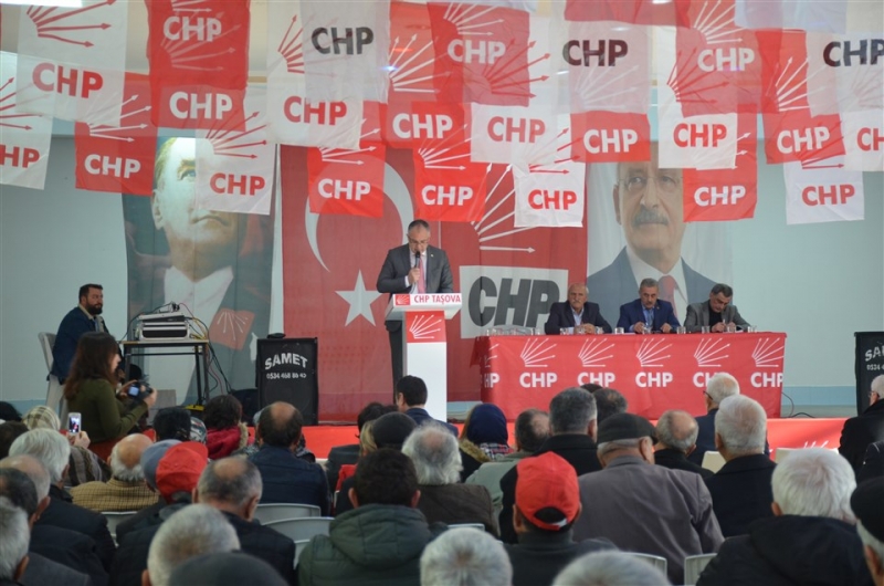 CHP Taşova İlçe Teşkilatında Olağan Kongre Gerçekleştirildi