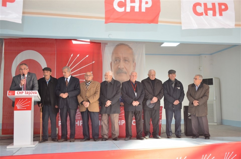 CHP Taşova İlçe Teşkilatında Olağan Kongre Gerçekleştirildi