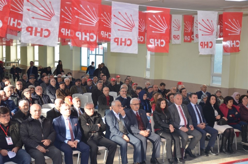 CHP Taşova İlçe Teşkilatında Olağan Kongre Gerçekleştirildi