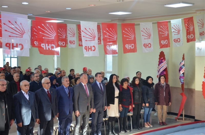 CHP Taşova İlçe Teşkilatında Olağan Kongre Gerçekleştirildi