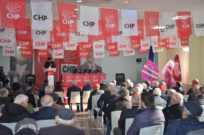 CHP Taşova İlçe Teşkilatında Olağan Kongre Gerçekleştirildi