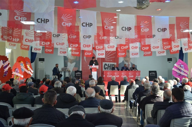 CHP Taşova İlçe Teşkilatında Olağan Kongre Gerçekleştirildi