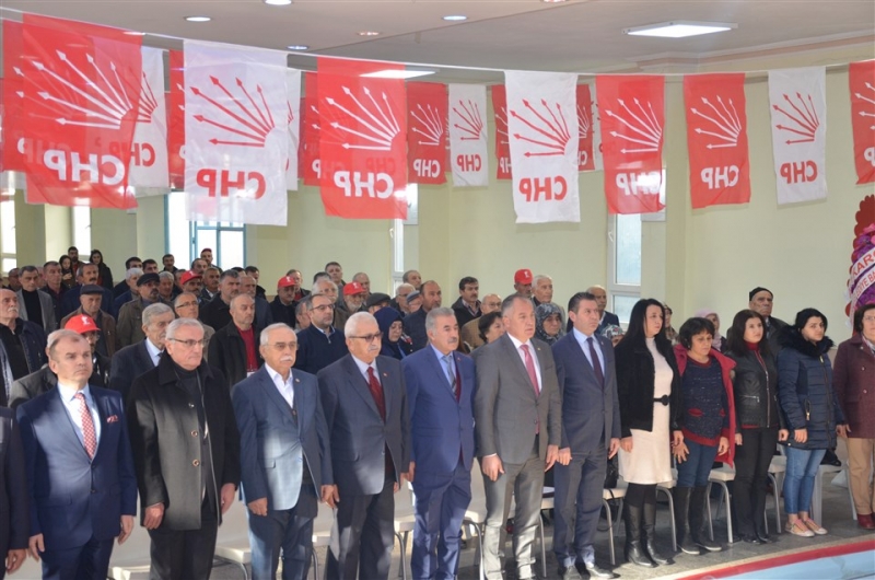 CHP Taşova İlçe Teşkilatında Olağan Kongre Gerçekleştirildi