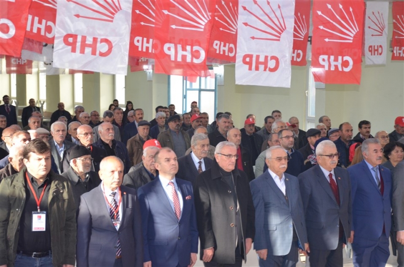 CHP Taşova İlçe Teşkilatında Olağan Kongre Gerçekleştirildi