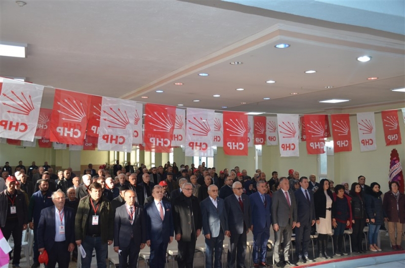 CHP Taşova İlçe Teşkilatında Olağan Kongre Gerçekleştirildi