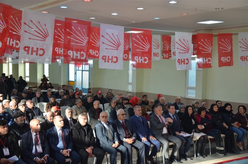 CHP Taşova İlçe Teşkilatında Olağan Kongre Gerçekleştirildi