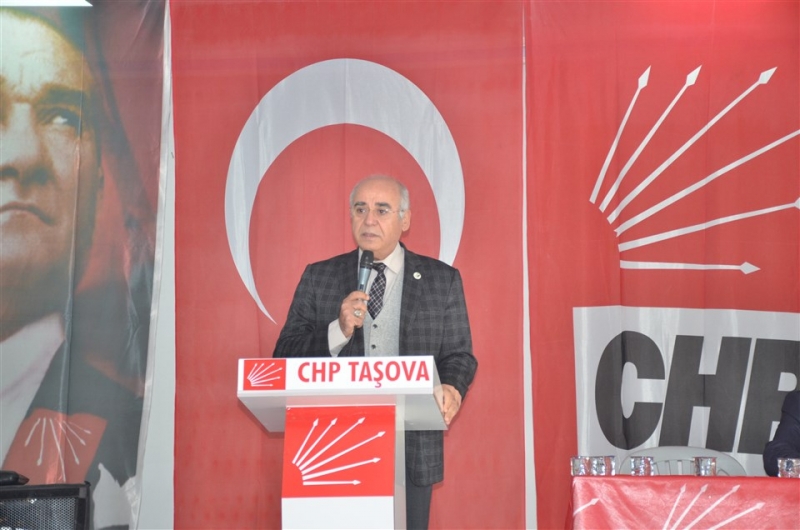 CHP Taşova İlçe Teşkilatında Olağan Kongre Gerçekleştirildi