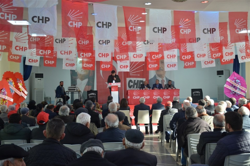 CHP Taşova İlçe Teşkilatında Olağan Kongre Gerçekleştirildi