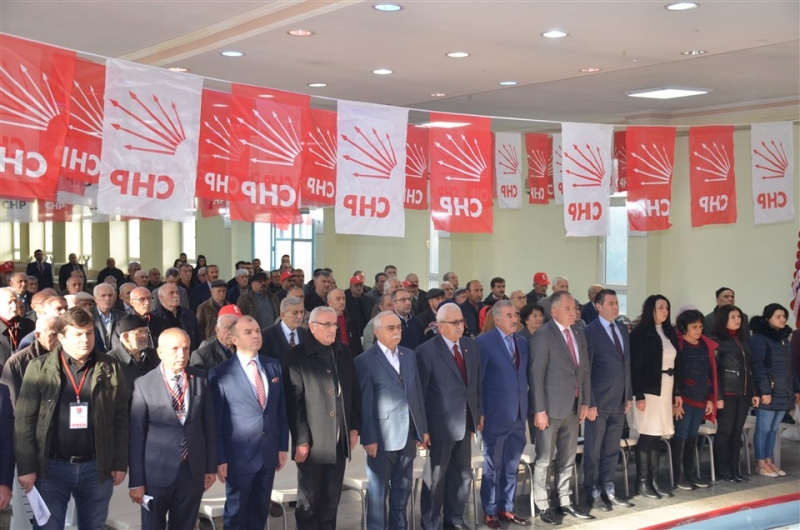 CHP Taşova İlçe Teşkilatında Olağan Kongre Gerçekleştirildi