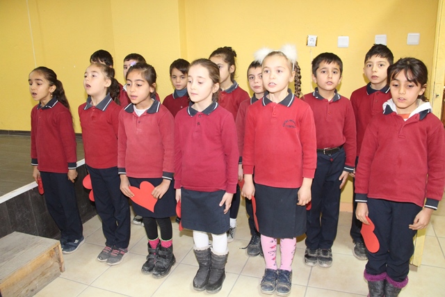 Çaydibi Köyünde Karne Dağıtım Töreni Düzenlendi
