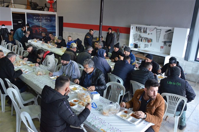 İlçemiz Sanayi'sinde Kaan Oto Kaporta Açılışı