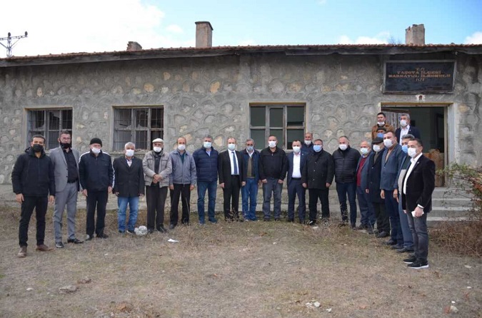 Karsavul Köyü Atatürk Parkı çalışmaları