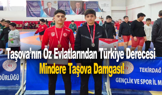 Taşova’nın Öz Evlatlarından Türkiye Derecesi: Mindere Taşova Damgası!