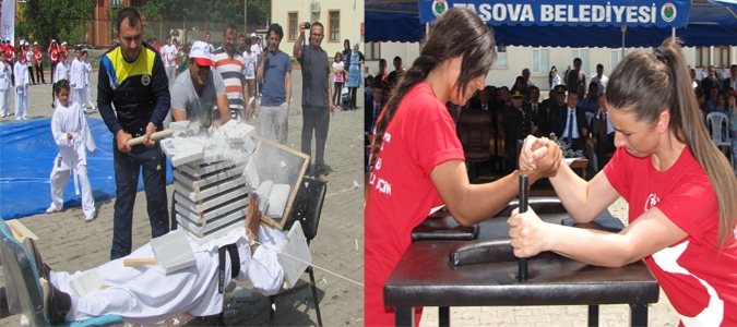19 MAYIS TAŞOVA DA KUTLANDI