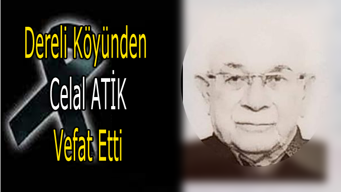 Celal Atik Vefat Etti