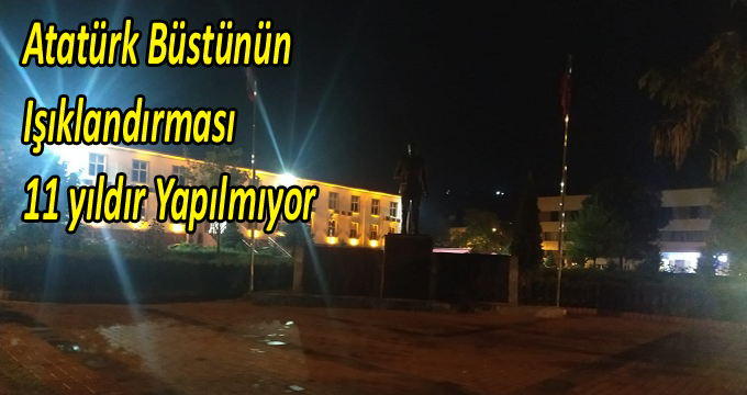 Atatürk Anıtı'nın Işıklandırması Neden Yapılmıyor?