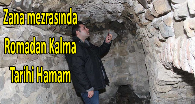 Zana Mezrasında Tarihi Roma Hamamı