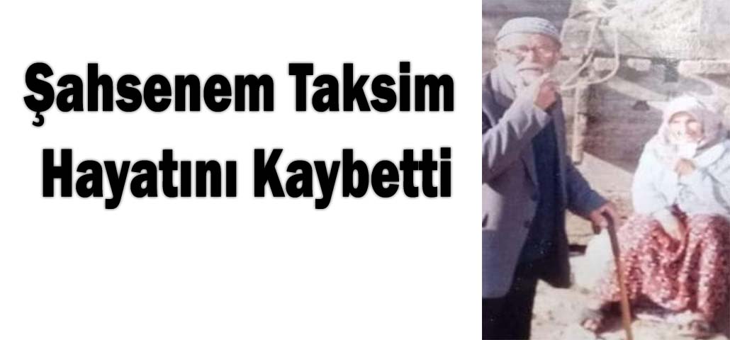 Şahsenem Taksim Hayatını Kaybetti