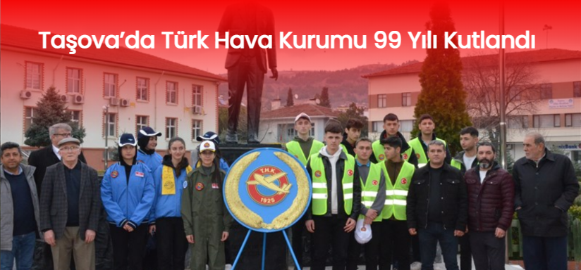  Taşova’da Türk Hava Kurumu 99 yılı kutlandı  