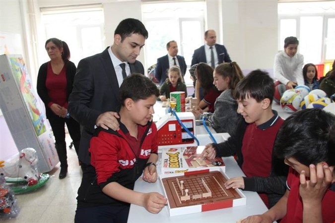 Atatürk Ortaokuluna Zeka Oyunu Sınıfı