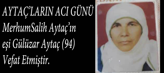 Aytaç'ların Acı Günü
