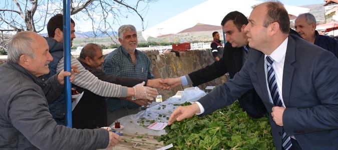 CHP DEN PAZAR ESNAFINA ZİYARET