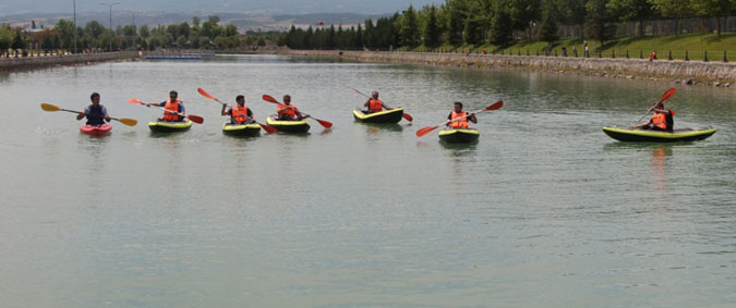 Erbaa'da Kano ve Doğa Sporları Kulübü yılın ilk etkinliğini gerçekleştirdi