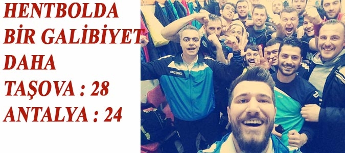 Hentbolda bir galibiyet daha