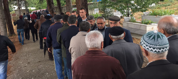 HÜSEYİN ALAN'IN EŞİ SEVGİ ALAN VEFAT ETTİ..
