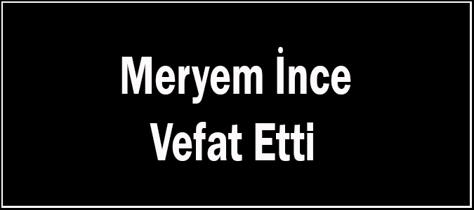 İnce Ailesinin Acı Günü