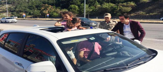 Kaymakam Altuntaş Trafik Denetime Katılıp Jandarma Karakolunu Ziyaret Etti