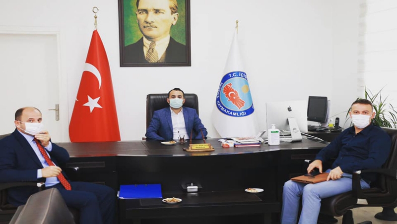 Kösterelioğlu'ndan Kaymakam Çelik'e Ziyaret