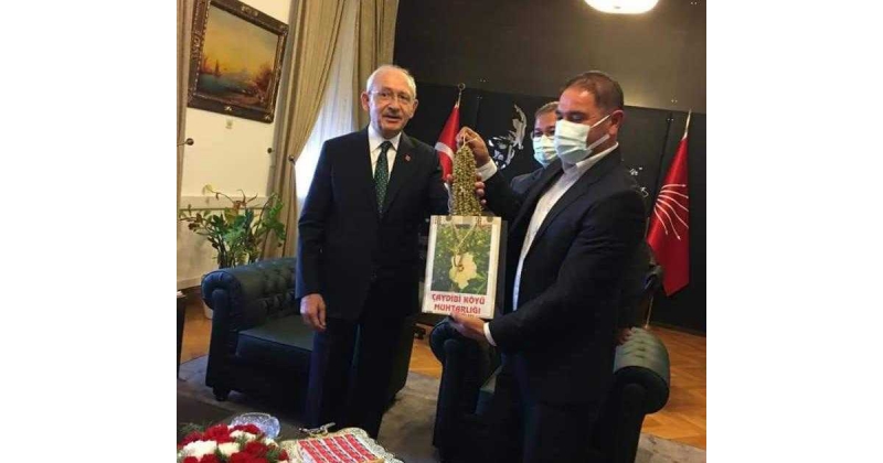 Muhtar Yılmaz, Kılıçdaroğlu'nu Ziyaret Etti