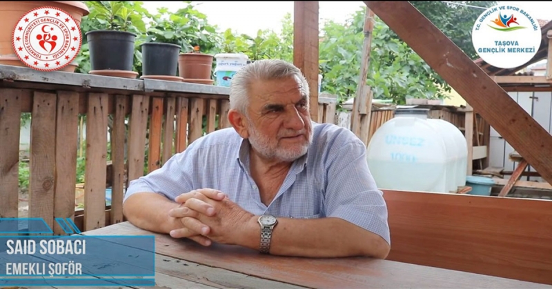 'Ne Mazi Ne Ati' Projesinin 9. Konuğu Emekli Şoför Said Sobacı Oldu