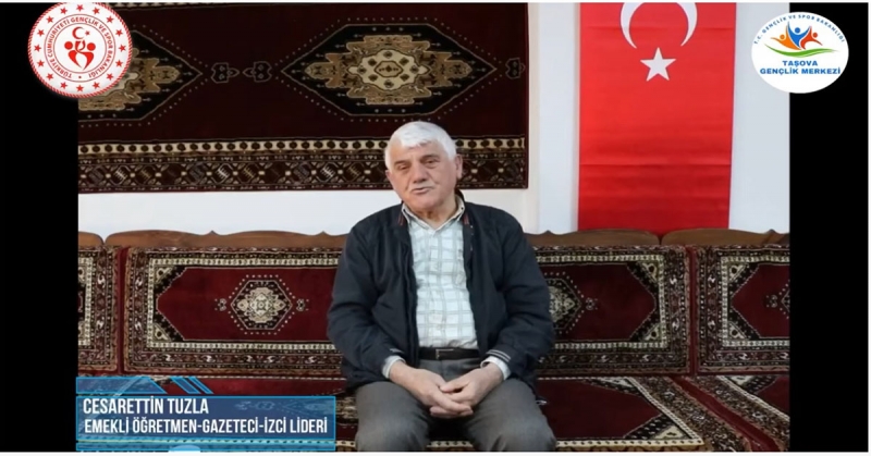 'Ne Mazi Ne Ati' Projesinin İkinci Konuğu Cesarettin Tuzla Oldu