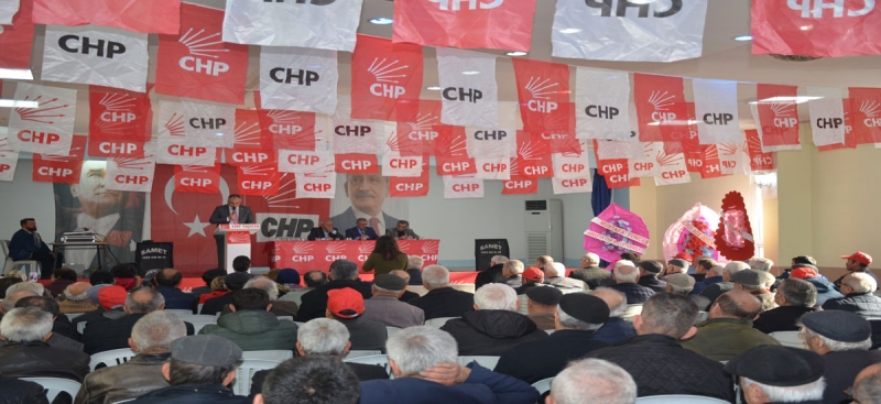Ömer Özalp 4. Dönem CHP İlçe Başkanı Seçildi