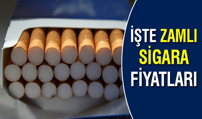 Sigara Fiyatlarına Zam