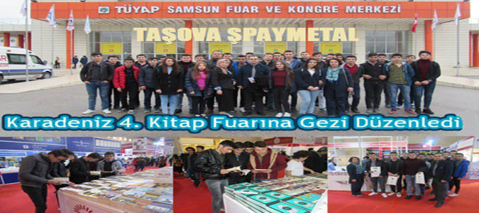 ŞPAYMETAL Karadeniz 4. Kitap Fuarına Gezi Düzenledi