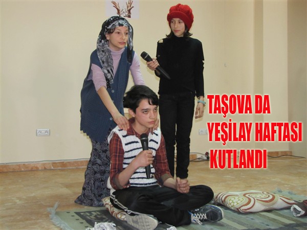 Taşova'da Yeşilay haftası kutlandı.