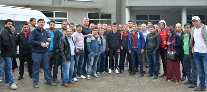 TAŞOVA TERMİNALİ ASKERLERİNİ UĞURLADI