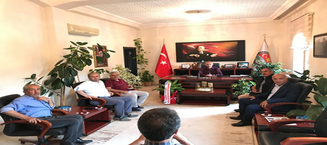 Taşovalılar Kültür Yardımlaşma ve Dayanışma Derneğin'den Başkan Öztürk'e Ziyaret