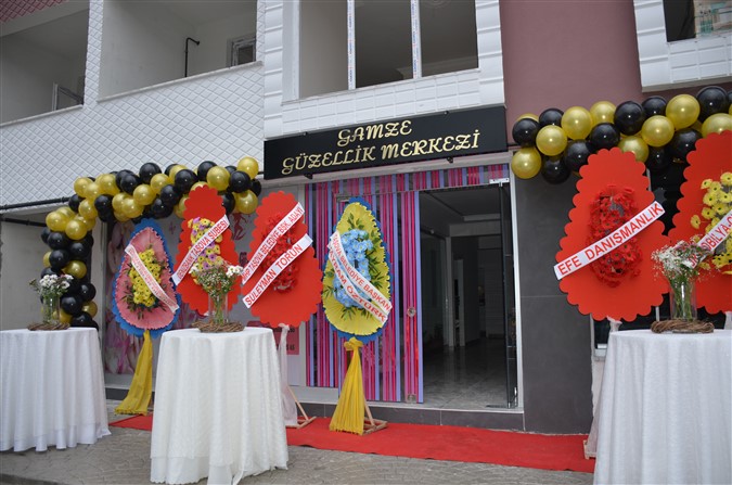 Gamze Güzellik Merkezi Açıldı