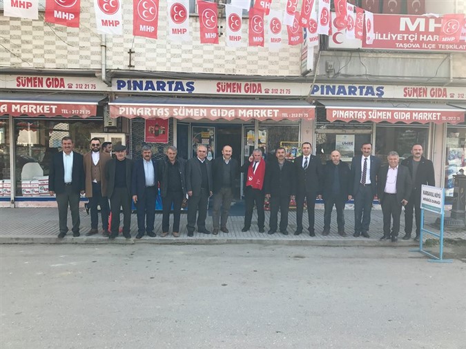 MHP'den Kurum ve Esnaflara Ziyaret