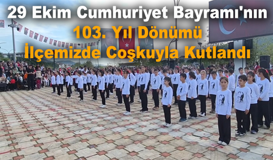 Taşova da Cumhuriyet Bayramı Coşkulu Kutlama